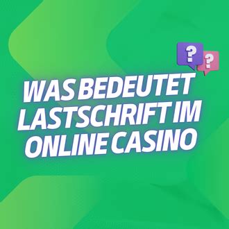 online casinos mit lastschriftverfahren
